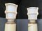 Säulen-Stehlampe aus Muranoglas & Pergament, 1940er 5
