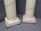 Säulen-Stehlampe aus Muranoglas & Pergament, 1940er 7