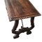 18th Century Spanish Chestnut and Wrought Iron Table 3