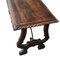 18th Century Spanish Chestnut and Wrought Iron Table, Image 3