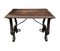18th Century Spanish Chestnut and Wrought Iron Table, Image 1