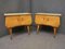 Mid-Century Italian Maple and Parchment Nightstands, 1950s, Set of 2, Image 7