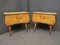 Mid-Century Italian Maple and Parchment Nightstands, 1950s, Set of 2 6
