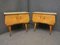 Mid-Century Italian Maple and Parchment Nightstands, 1950s, Set of 2, Image 6