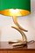 Lámparas de mesa francesas de latón, años 70. Juego de 2, Imagen 6