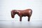 Leather Donkey Stool from Valenti, 1960s 2