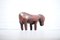 Leather Donkey Stool from Valenti, 1960s 4