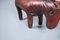 Leather Donkey Stool from Valenti, 1960s 7