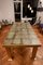 French Brass and Ceramic Dining Table, 1960s 1