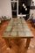 French Brass and Ceramic Dining Table, 1960s, Image 1