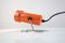 Vintage Minimalist Orange Table Lamp with Spotlight 4