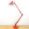 Lampe d'Architecte Rouge de Fase, 1960s 2