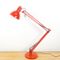 Red Architect's Lamp from Fase, 1960s 4