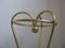 Mid-Century Brass Umbrella Stand 4