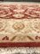 Indischer Vintage Teppich in Rot & Beige, 1970er 6