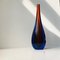 Vaso vintage in vetro di Murano sommerso di Flavio Poli per Seguso, anni '60, Immagine 1