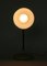 Lámpara de mesita de noche beige, años 60, Imagen 5