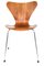 Vintage Model 3107 Teak Chair by Arne Jacobsen for Fritz Hansen 1