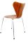 Vintage Model 3107 Teak Chair by Arne Jacobsen for Fritz Hansen 2