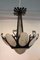 Vintage Dancing Ladies Chandelier by Muller Frères 1