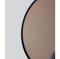 Extra großer runder Orbis Spiegel mit getöntem Glas & schwarzem Rahmen von Alguacil & Perkoff Ltd 5