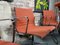 EA 108 Stühle aus Aluminium in Hopsak Orange von Charles & Ray Eames für Vitra, 4 . Set 12