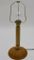 Bamboo Table Lamp with Brass Details, 1970s, Image 7