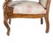 Antique Italian Walnut Armchair, 1880s 12