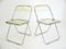 Vintage Model Plia Chairs by Giancarlo Piretti for Castelli, 1960s, Set of 2 1