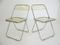 Vintage Model Plia Chairs by Giancarlo Piretti for Castelli, 1960s, Set of 2 12