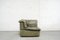 Vintage Green Leather Modular Sofa from Rolf Benz, 1970s, Image 5