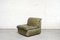 Vintage Green Leather Modular Sofa from Rolf Benz, 1970s 9