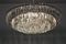 Large Nickel and Glass Chandelier, 1960s, Image 3