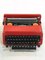 Vintage Valentine Portable Red Typewriter by Ettore Sottsass for Olivetti 3