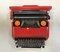 Máquina de escribir portátil Valentine vintage en rojo de Ettore Sottsass para Olivetti, Imagen 4