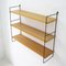 Ash Wall Unit with 3 Shelves, 1960s 6
