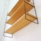 Ash Wall Unit with 3 Shelves, 1960s 7