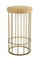 Tall Cage Juta Stool by Niccolò De Ruvo for Brass Brothers, Image 1
