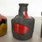 Ceramic Studio Pottery Vases from Roth, 1970s, Set of 3 6