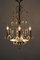 French Brass and Crystal Chandelier from Maison Baguès, 1940s, Image 4