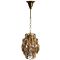 Gold-Plated Ceiling Lamp from Palwa, 1960s, Image 1