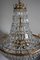 Großer Kronleuchter aus Kristallglas im Empire Stil von Palwa, 1960er 5