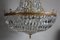 Large Empire Style Crystal Chandelier from Palwa, 1960s, Image 2