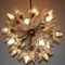 Mid-Century Murano Glass and Brass Sputnik Chandelier 7