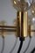 Golden 16-Light Chandelier by Gino Sarfatti, 1980s 5