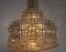 Large Five-Tier Brass Grip Crystal Chandelier from Kinkeldey, 1960s 4