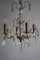Kronleuchter aus Messing im Louis XVI Stil und geschliffenem Kristallglas, 1930er 3