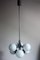 Lustre Sputnik Mid-Century en Verre et Chrome 1