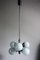 Mid-Century Modern Glass and Chrome Sputnik Chandelier 2