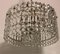Mid-Century Two-Tiered Brass and Grip Crystal Chandelier from Kinkeldey, 1960s, Image 10